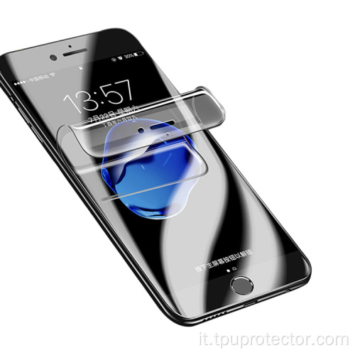 Protettore dello schermo idrogel trasparente per iPhone 8 Plus